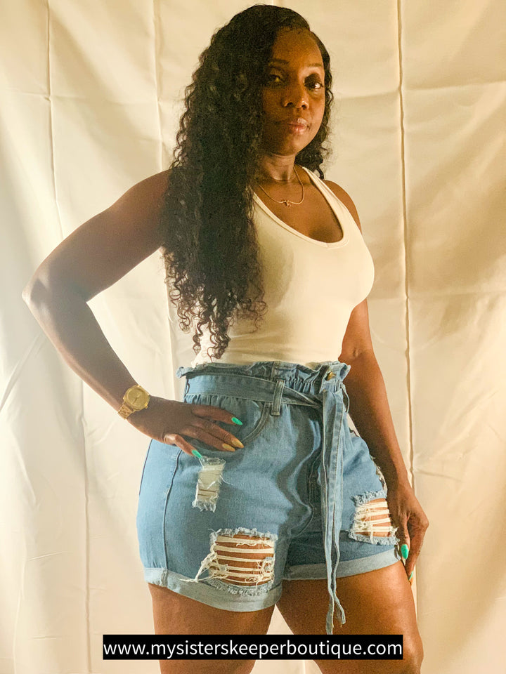 STICK BESIDE HIM (Denim) - My Sister's Keeper Boutique LLC