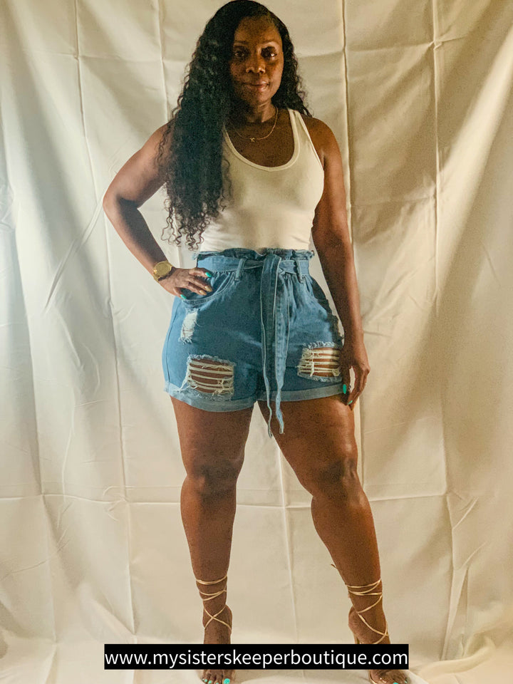 STICK BESIDE HIM (Denim) - My Sister's Keeper Boutique LLC