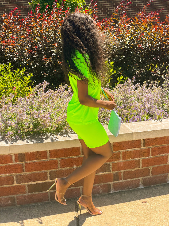 Green loungewear set